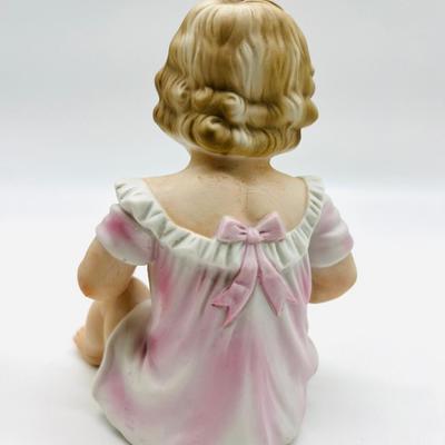 Vintage 7 Inch Porcelain Piano Babies