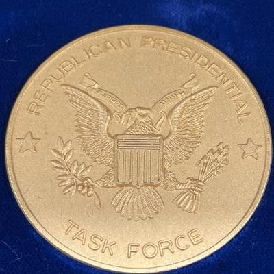Ronald Reagan Republican Presidential Task Force Medal Of Merit