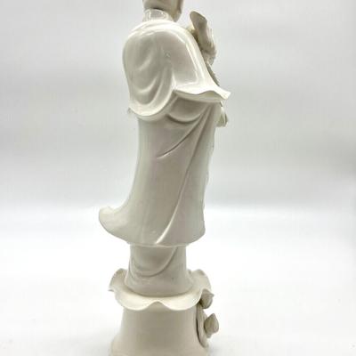 Vintage Chinese Blanc De Chine Buddhist Kwan Yin *Read Details