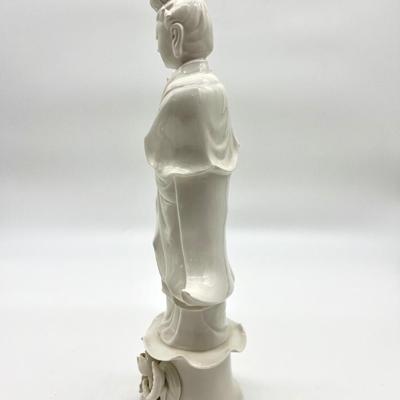 Vintage Chinese Blanc De Chine Buddhist Kwan Yin *Read Details