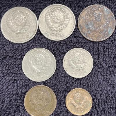 USSR CCCP Cold War Coins