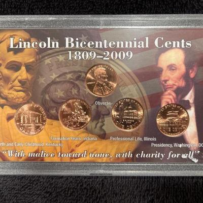 Lincoln Bicentennial Cents Set