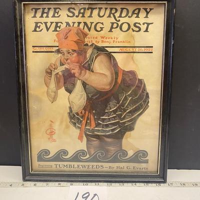 1922 The Saturday dry