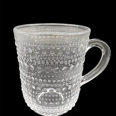 SHANNON CRYSTAL (?)  BEADS MUGS