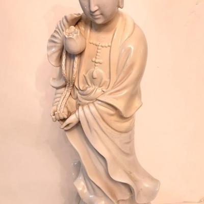 Lot #24  Guan Yin Figurine - Goddess of Compassion, Mercy, Kindness