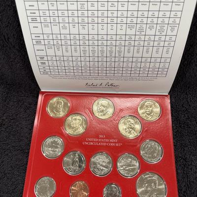 2013 US Mint Uncirculated Set