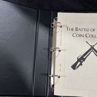 The Vietnam War Coin Collection Binders with all the literature, NO COINS