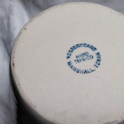 Vintage Yesteryears Hand Painted Crock