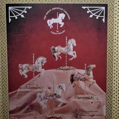Lefton Numbered 1798/3500 Carousel Horse New in Box