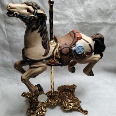 Lefton Numbered 1798/3500 Carousel Horse New in Box