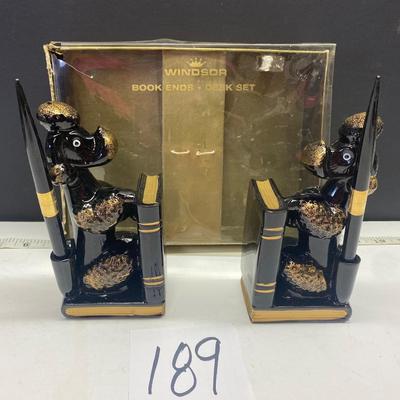 Windsor Mid-Century Poodle Bookends
