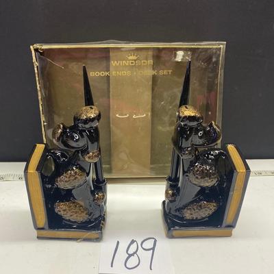 Windsor Mid-Century Poodle Bookends