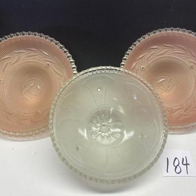 Vintage Art-Deco Ceiling Lamp Shades