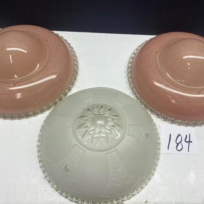 Vintage Art-Deco Ceiling Lamp Shades