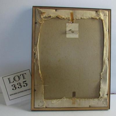 Lot 335: Vintage Needlework Picture