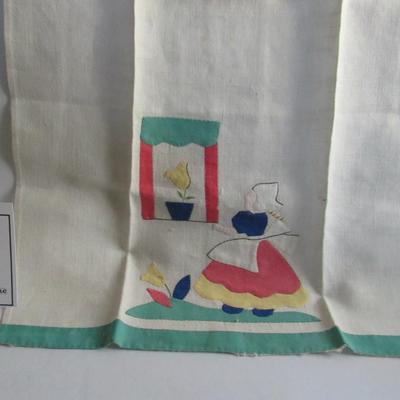 Lot 337:  Nice Hand Sewn Kitchen Towel
