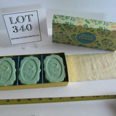Lot 340:  Vintage Avon Set of 3 Matching Perfumed Soaps