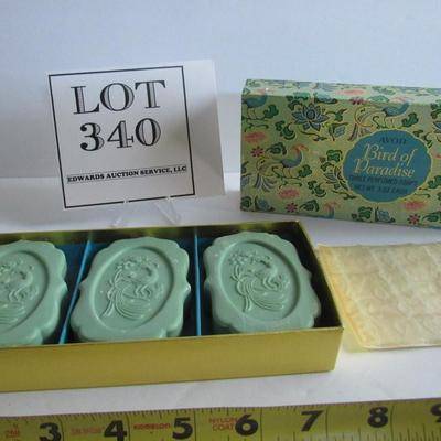 Lot 340:  Vintage Avon Set of 3 Matching Perfumed Soaps