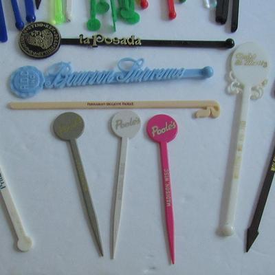 Lot 346: Lot of Vintage Stir Sticks