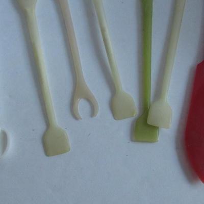 Lot 347: Vintage Tupperware Cheese Servers, Mr Peanut Spreader, McDonalds Spoon