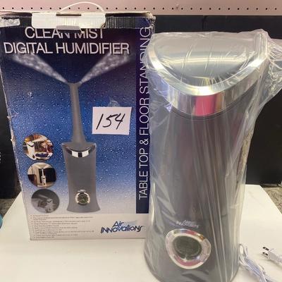 New in Box Digital Clean Mist Humidifier