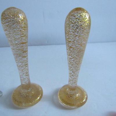 Lot 348: Vintage Through Modern Condiment Spoons, Two Glass Pestles