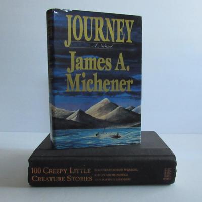 Lot 351: Michener's Journey and 100 Creepy Little Creature Stories Books
