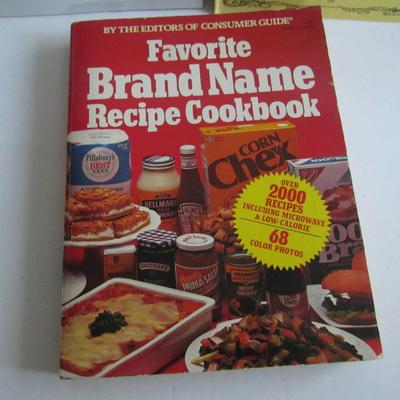 Lot 353: 3 Large Size Cookbooks, Soft Cover