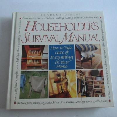 Lot 356:  Household Survival Manual, Hard Cover