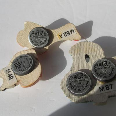 Lot 360:  Handcrafted Lot of Fridge Magnets and Bear Figure