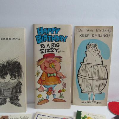 Lot 364:  Lot of Used Vintage Greeting Cards For Crafting