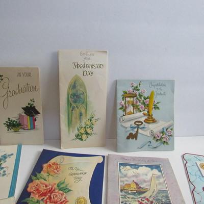 Lot 365:  Lot of Vintage Used Cards For Crafting