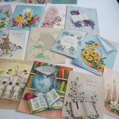 Lot 366: Lot of Used Vintage Greeting Cards For Crafting
