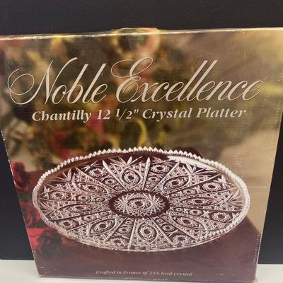 Silver Plated Basket and Platter