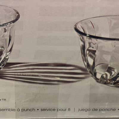 Anchor Victoria Punch Bowl and Cups