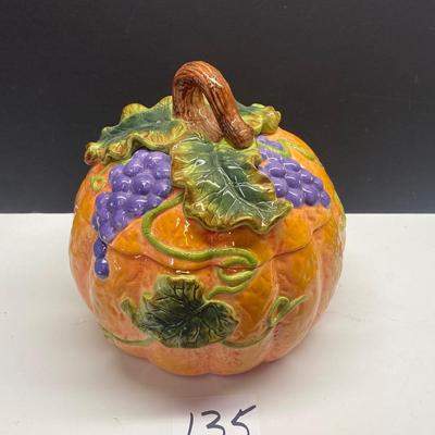 Beautiful Pumpkin Punch Bowl