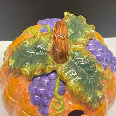 Beautiful Pumpkin Punch Bowl