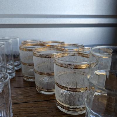 Nice large assortment of glasses