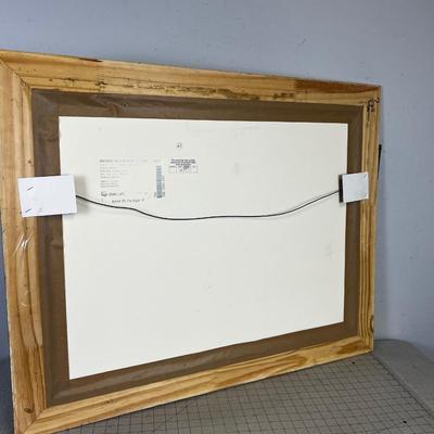 TARKAY "Morning Social" framed  Serial lithograph print