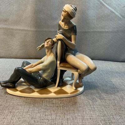 "Dancers Resting" Rare Lladro Retired