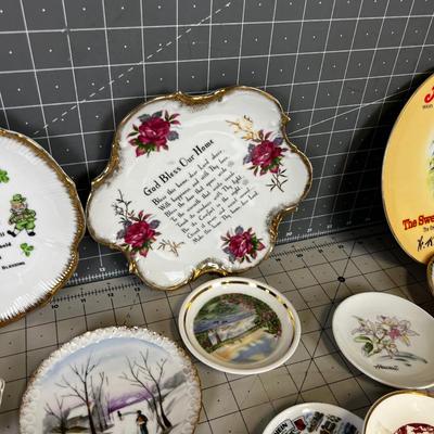 Collectible, Porcelain Mini Plates, Lots! 