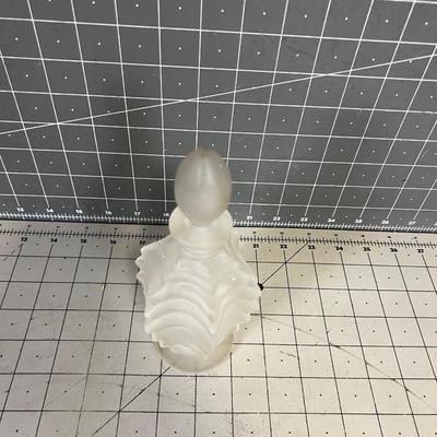 Satin Glass Perfume Bottle Made in France 