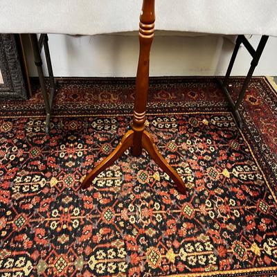 Walnut Colored Hat Rack 