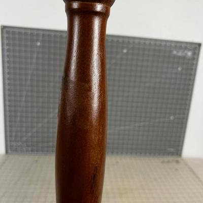 Walnut Colored Hat Rack 