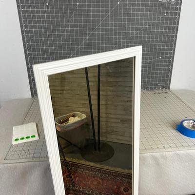 White Closet Full Length Mirror