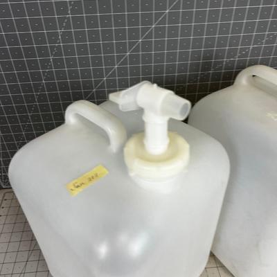 2 Clean Water Jugs