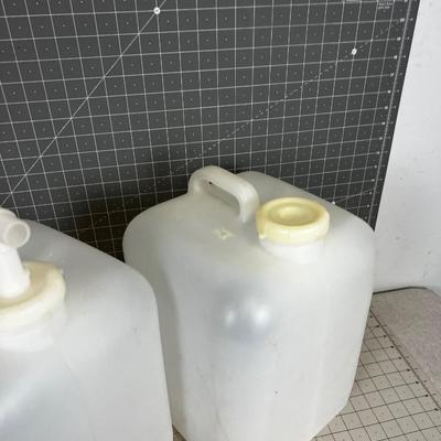 2 Clean Water Jugs
