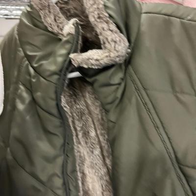 Pile of Women's Clothing Sweaters/Coats ; North Face and Eddie Bauer Jackets