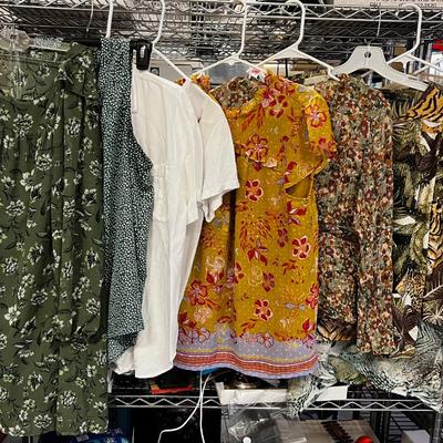 Pile of Women's Tops Sheer and Decent