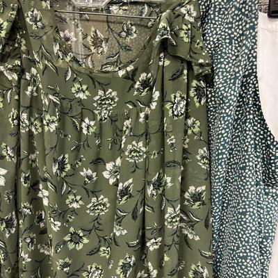 Pile of Women's Tops Sheer and Decent